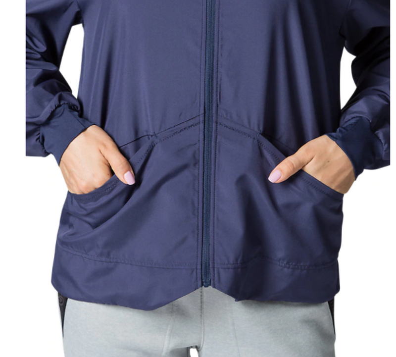 Asics Club W Woven Jacket - peacoat