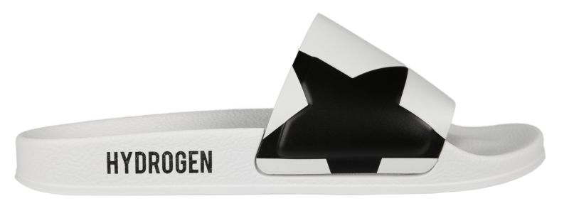 Hydrogen Cyber Slippers - white