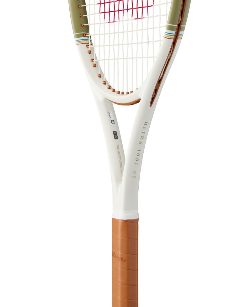 Wilson Ultra 100L V5 Desert - brown/green/sand + string