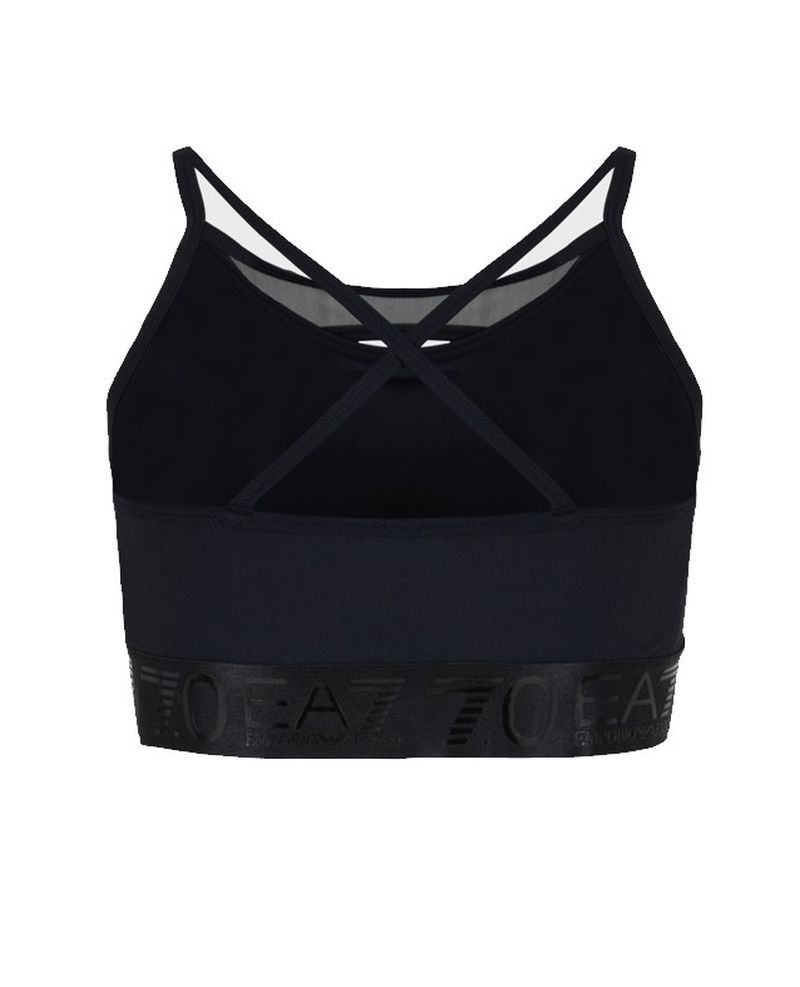 3DTH62_TJKLZ_1200-1 EA7 Woman Jersey Sport - black