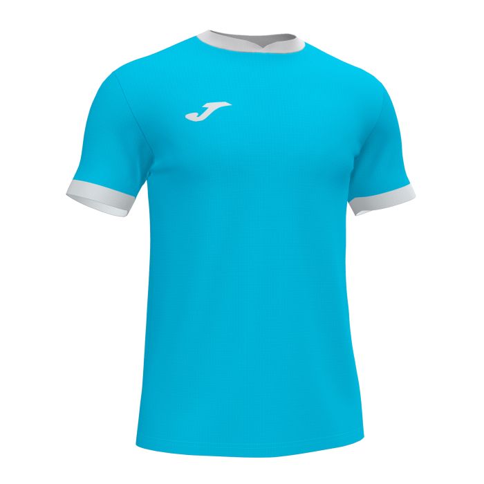 Joma Open III Short Sleeve T-Shirt M - turquoise