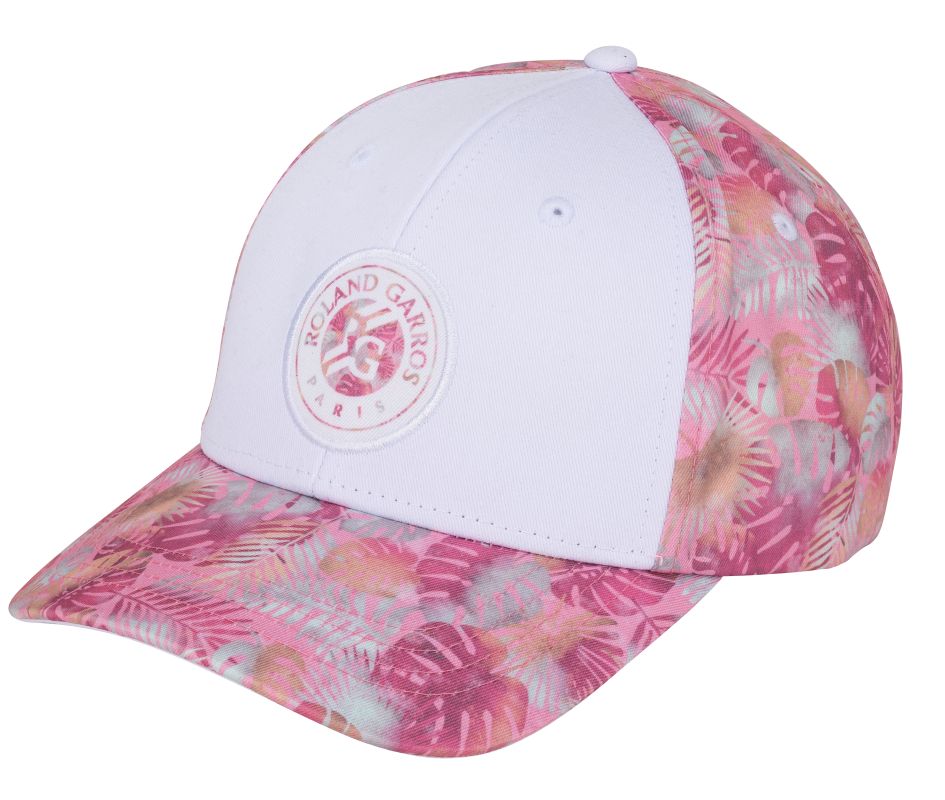 Roland Garros Casquette All-Over - rose/blanc