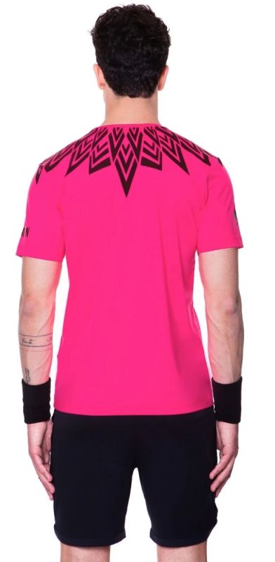 Hydrogen Tech Tee Man - fluo fuchsia