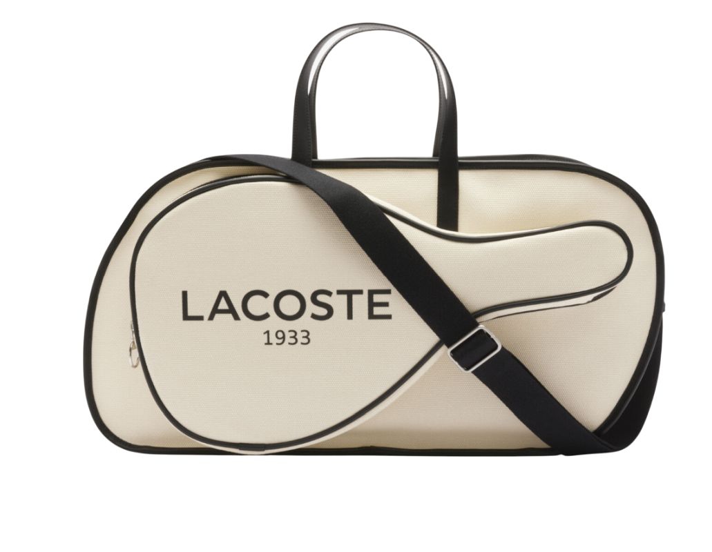 Lacoste Unisex Large Heritage Canvas Racket