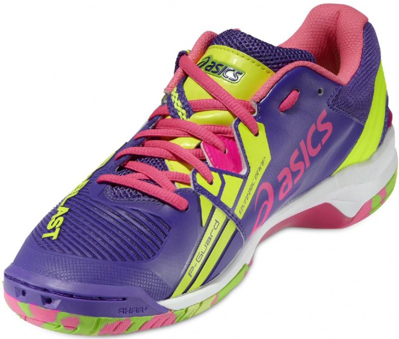 Asics Gel-Blast 6 - purple/neon green/flash yellow