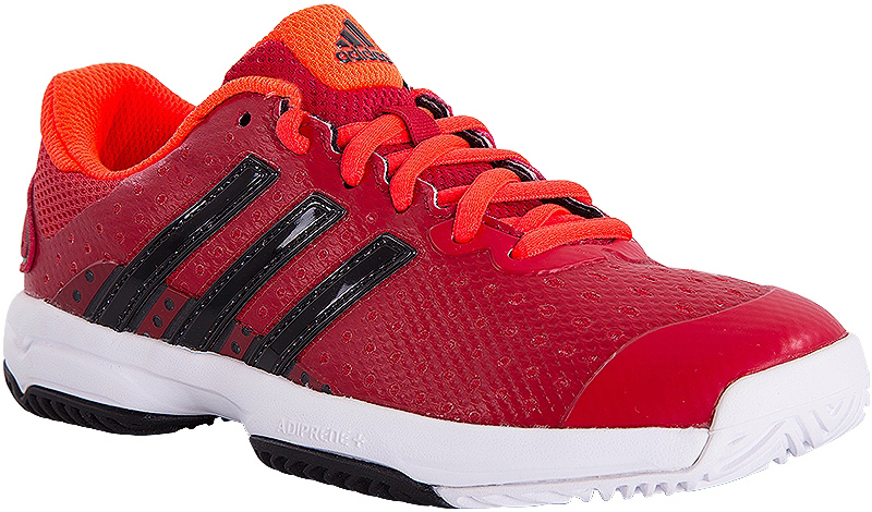 adidas-barricade-team-4-xj-power-red-core-black-solar-red Adidas Barricade Team 4 xJ - power red/core black/solar red