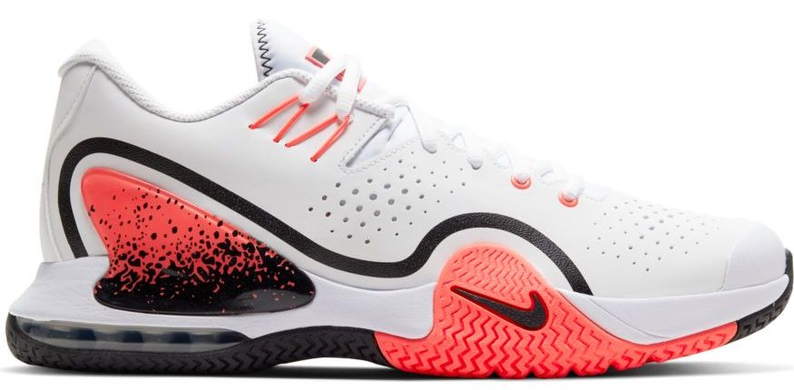 Nike Court Tech Challenge 20 - white/wolf grey/hot lava/black