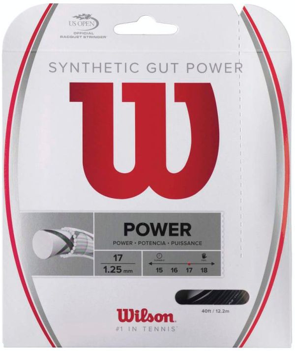 Wilson Synthetic Gut Power (12,2 m) - black