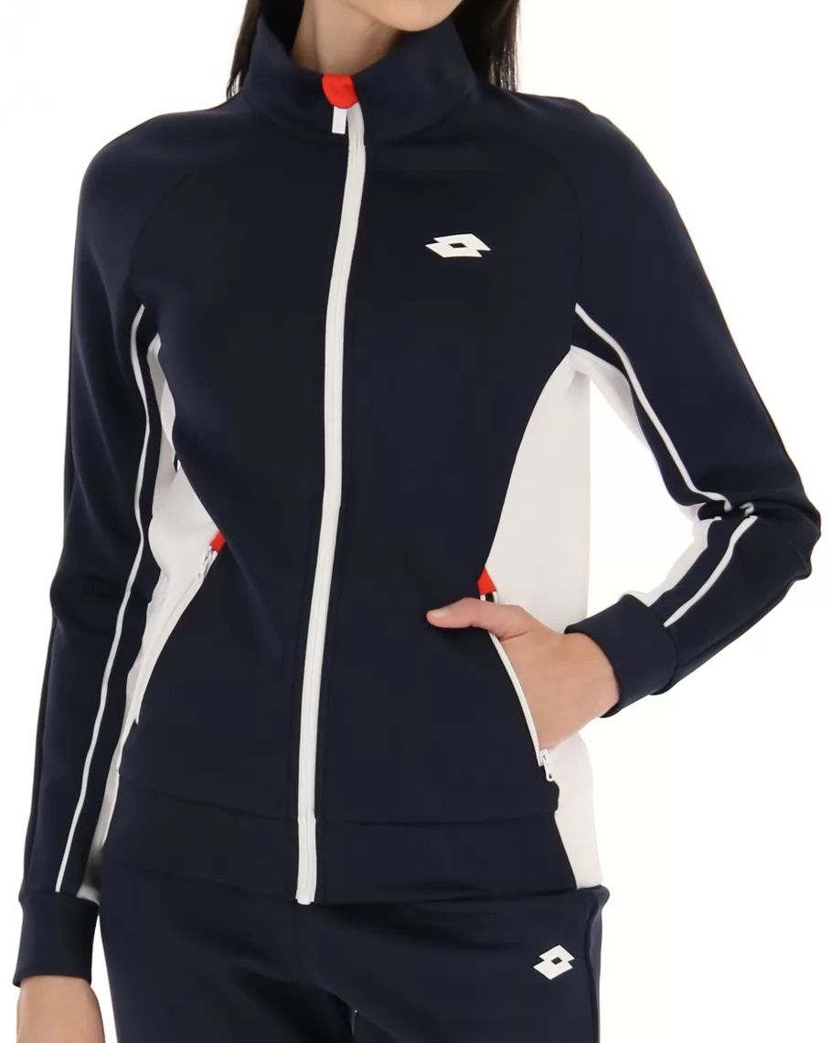 Lotto Squadra W II Jacket - navy blue/bright white