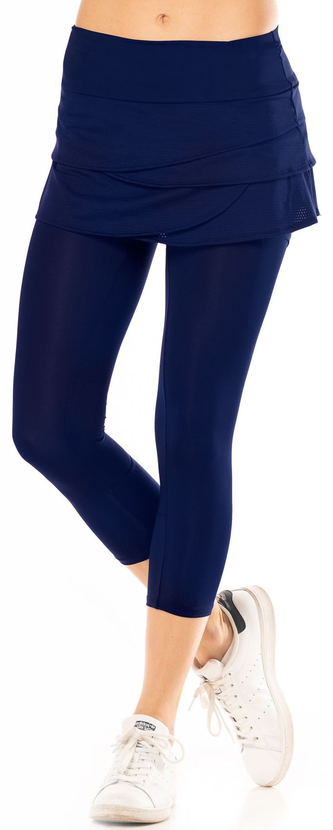 Lucky in Love Core Scallop Capri Women - midnight
