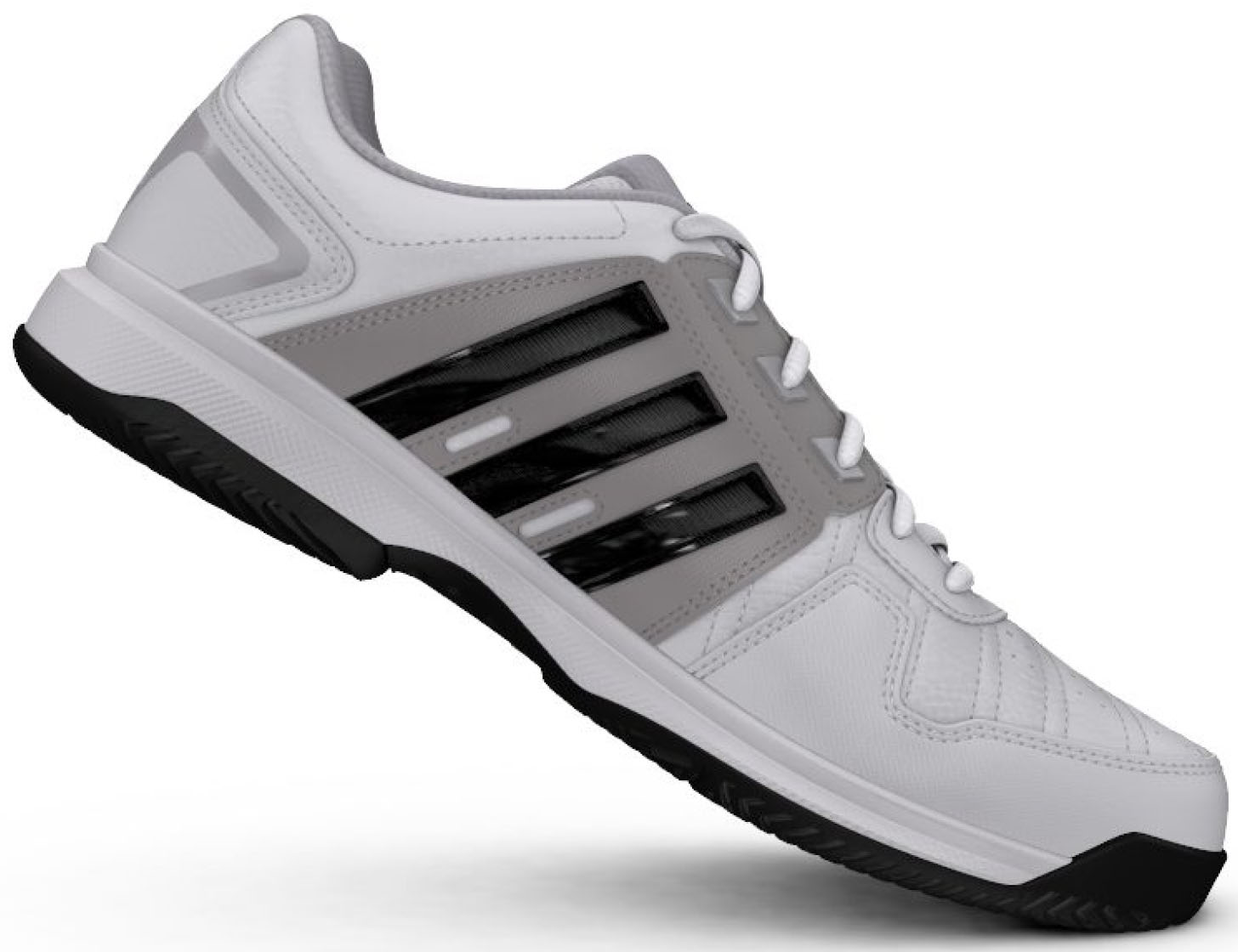  Adidas Barricade Approach Stripes - ftwr white/core black/solid grey