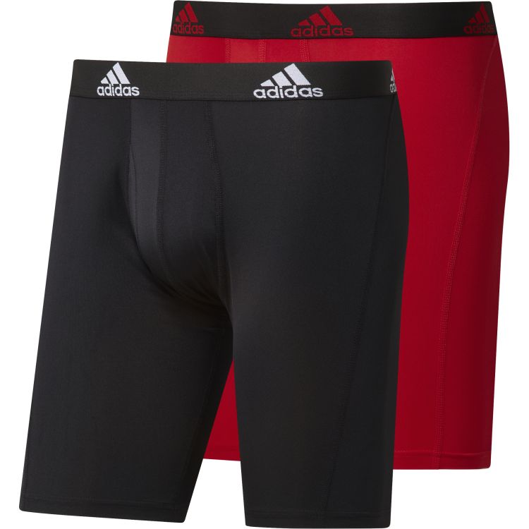 Adidas BOS Brief M 2P - black/scarlet