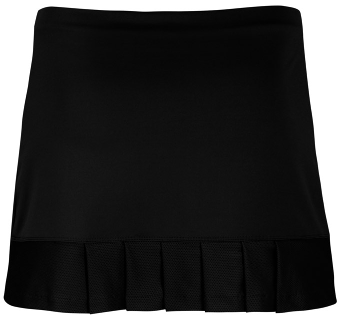 K-Swiss Mesh Pleat Skirt - black