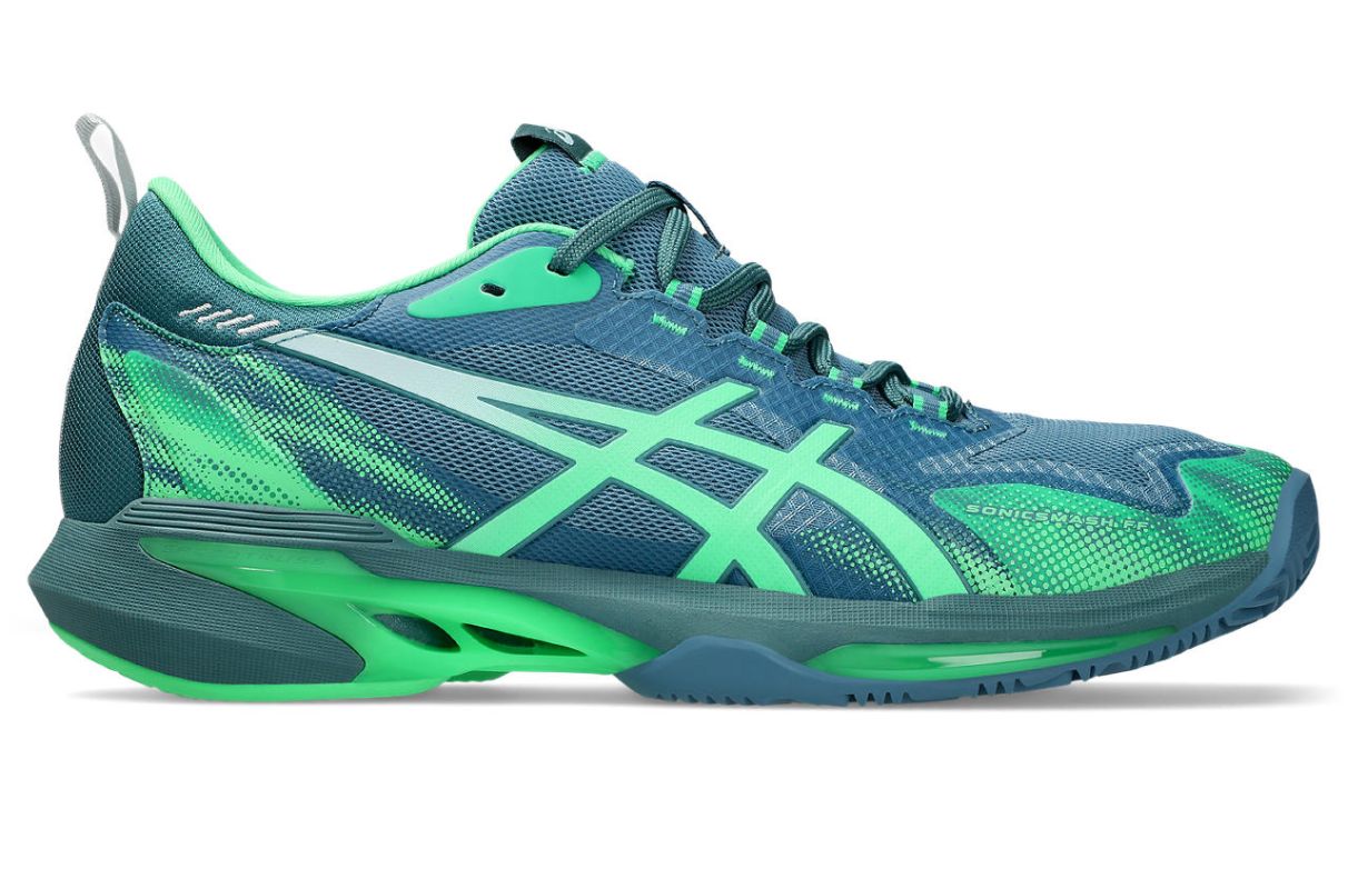 Asics Sonicsmash FF - saba blue/vital green Asics Sonicsmash FF - saba blue/vital green