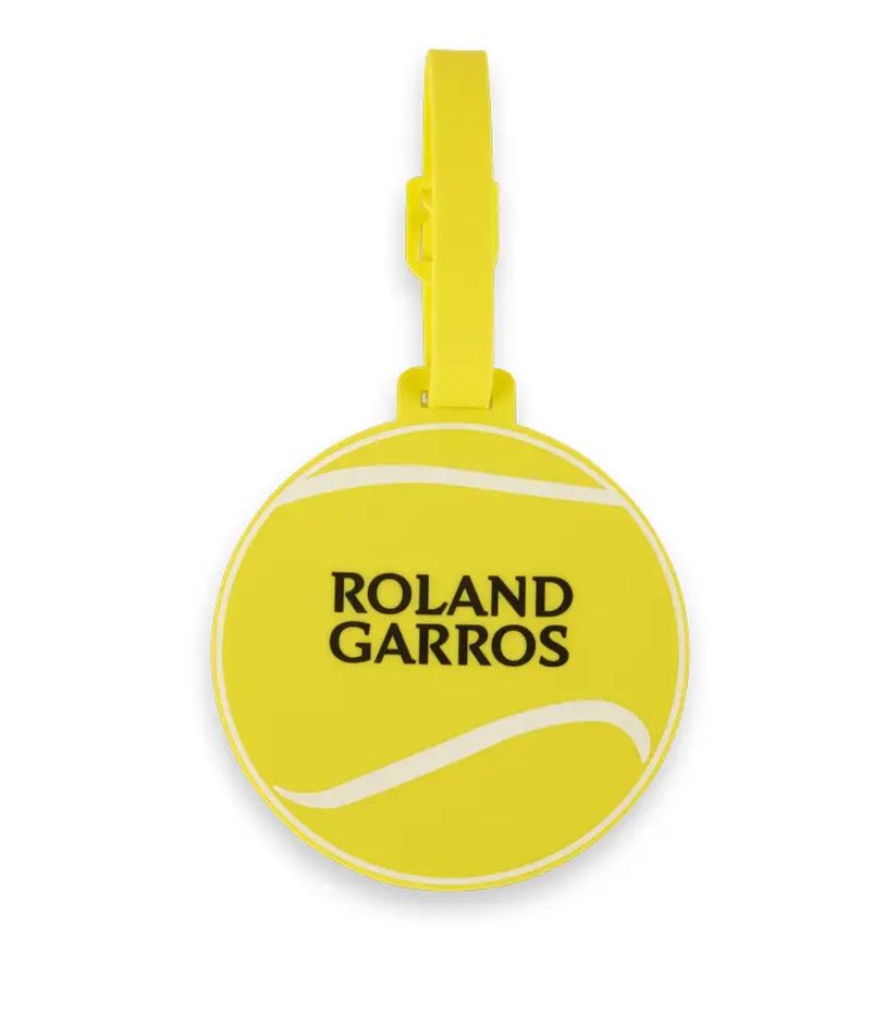 Roland Garros Travel Label - yellow