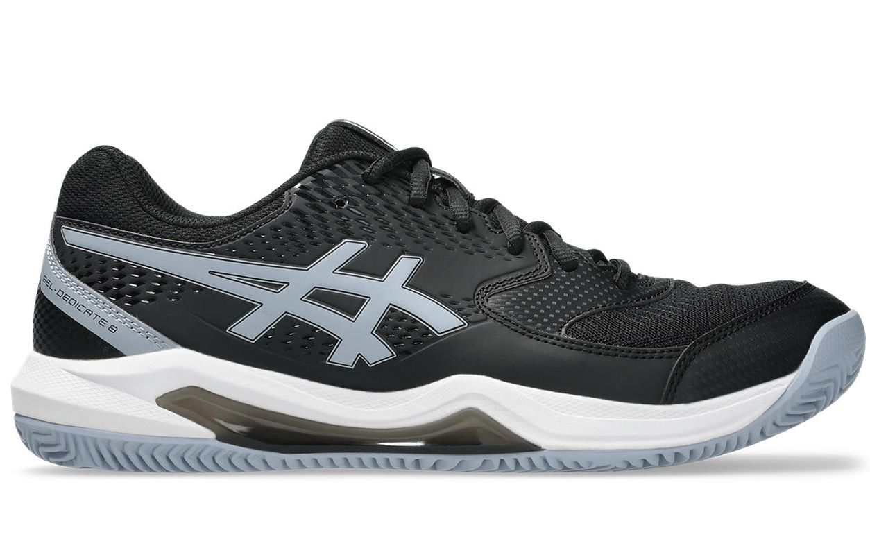 Asics Gel-Dedicate 8 Clay - black/grey blue
