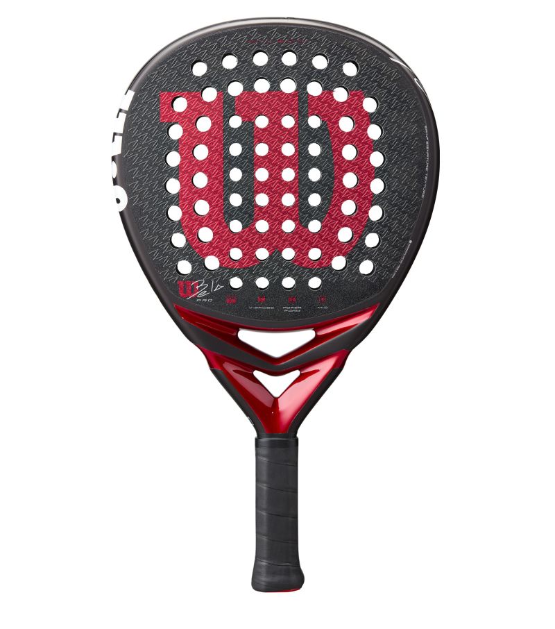 Wilson Bela Pro V3 Padel - black/red