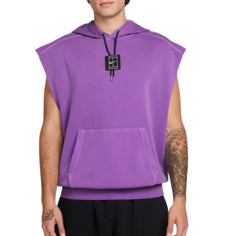 Nike Court Paris Slam Tennis Sleeveless Pullover - bright violet