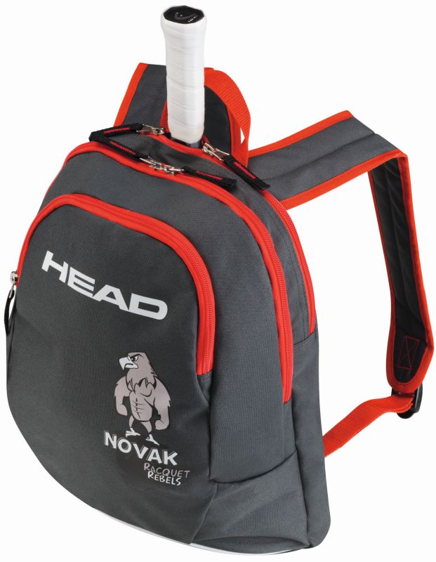 Head Kids Backpack Novak - anthrazite/red