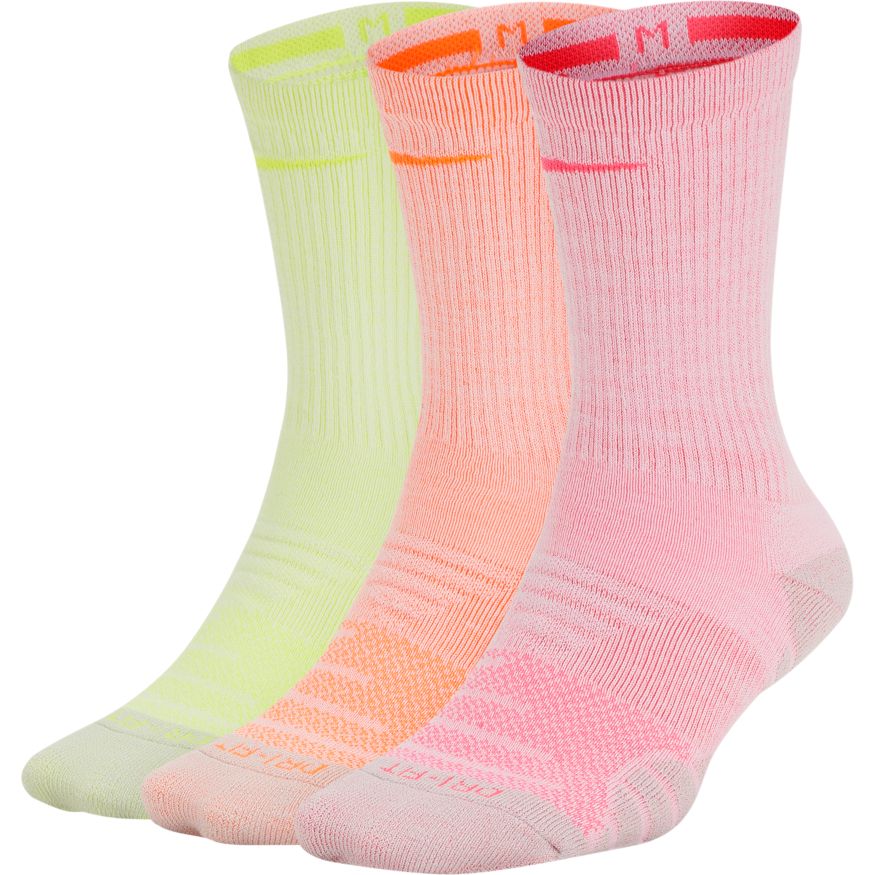 Nike Women's Everyday Max Cushion Crew Training Sock - 3 pary/multi-color 2 Nike Women's Everyday Max Cushion Crew Training Sock - 3 pary/multi-color 2