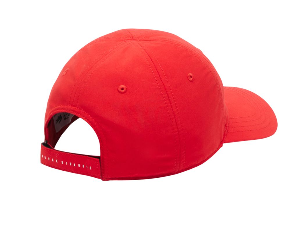 Lacoste Tennis x Novak Djokovic Cap - red