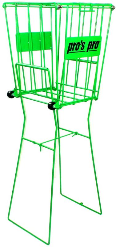 Pro's Pro Ballkorb with wheels 72 - green