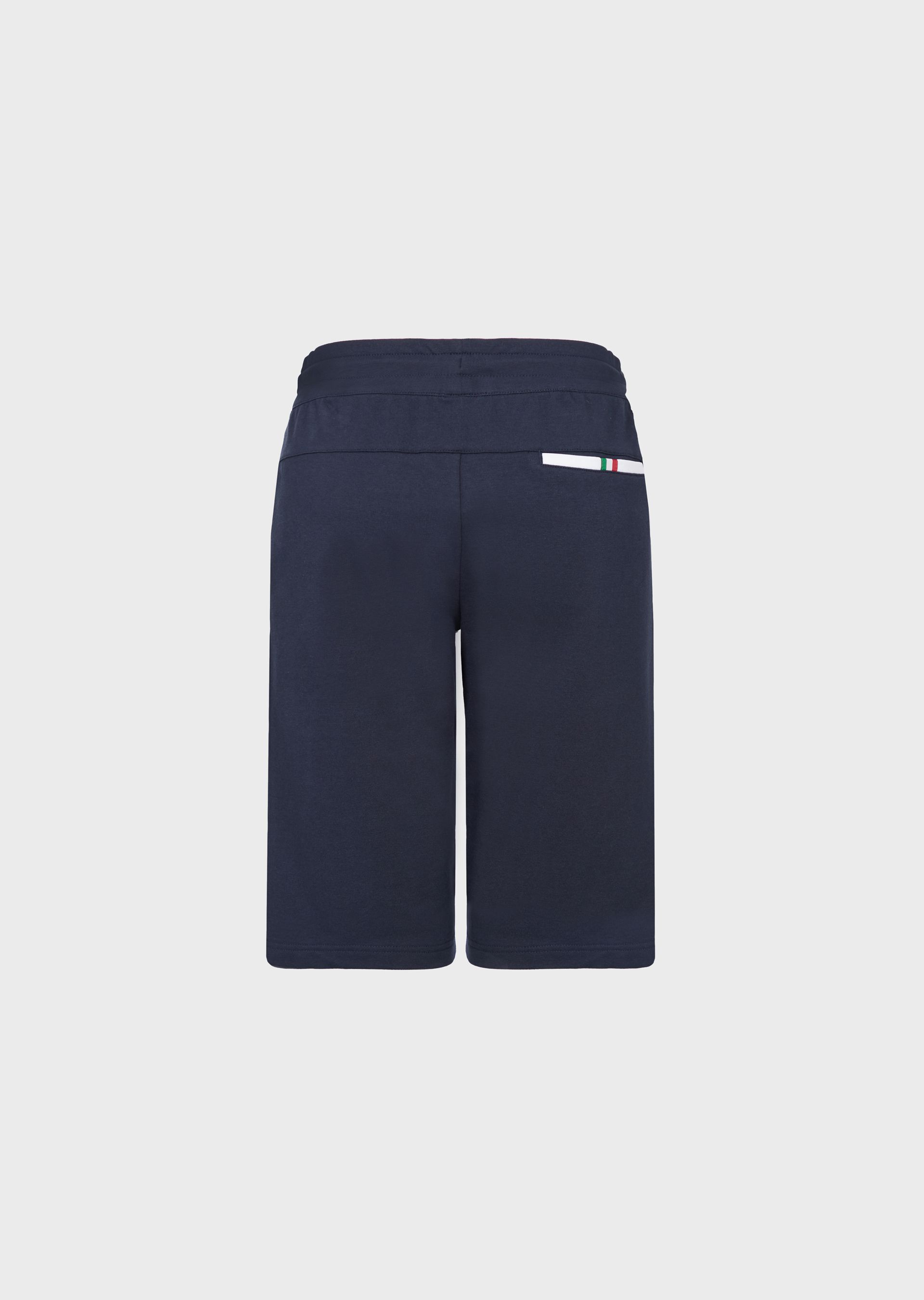 EA7 Woman Jersey Shorts - navy blue