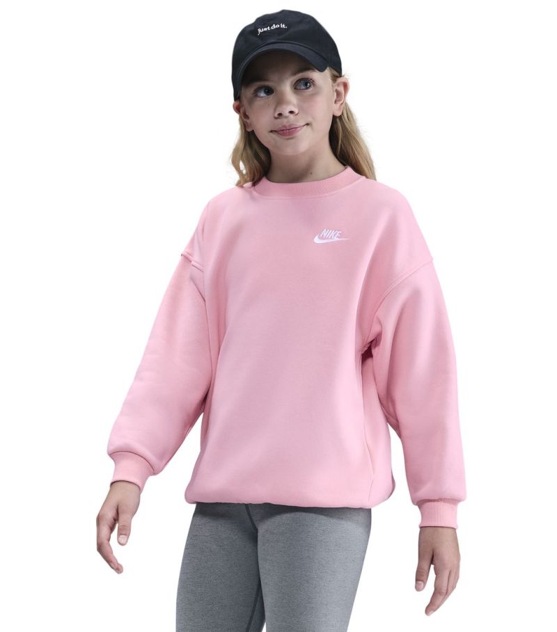 Nike Kids Sportswear Club Fleece Oversized - medium soft pink/white
