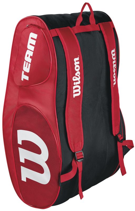 Wilson Team III 12 Pack Bag - red/white