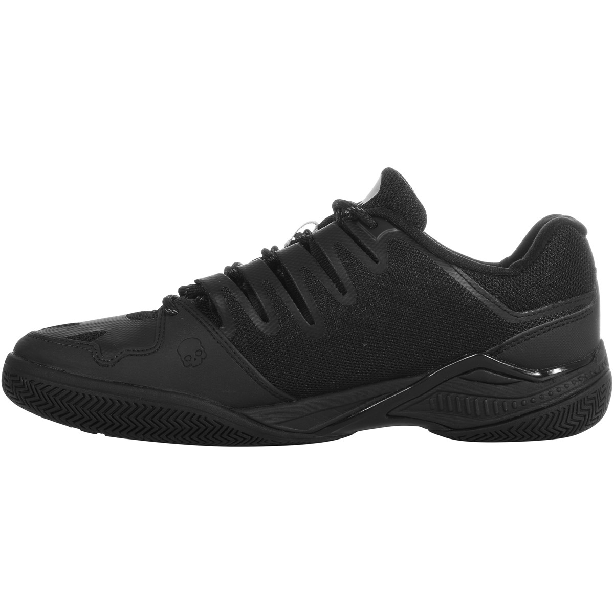 Hydrogen Tennis Shoes - black/yellow fluo
