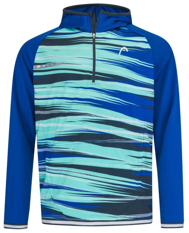 436139 Head Topspin Hoodie - royal/print vision