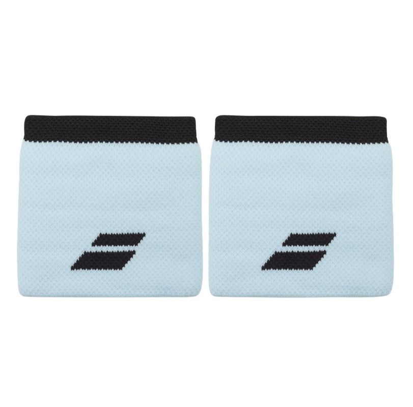 Babolat Logo Wristband 2P - illusion blue Babolat Logo Wristband 2P - illusion blue