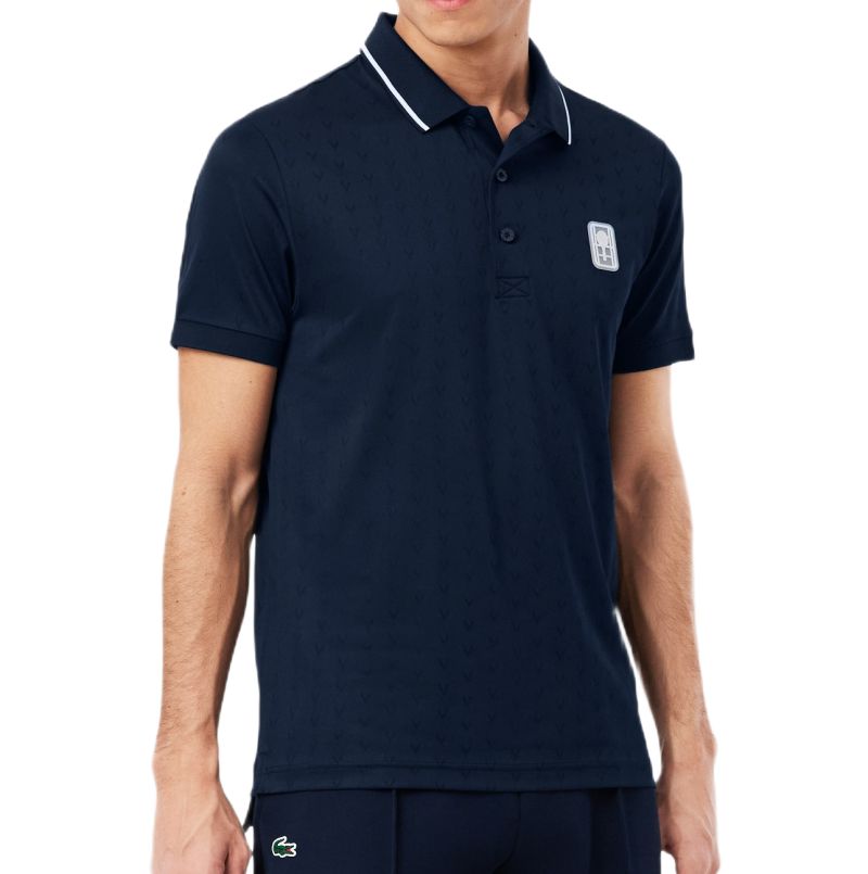 Lacoste Ultra Dry Heritage Tennis - navy blue