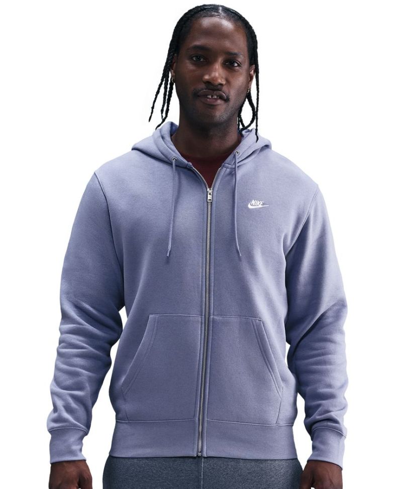 Nike Club Full-Zip Fleece - world indigo/world indigo/white