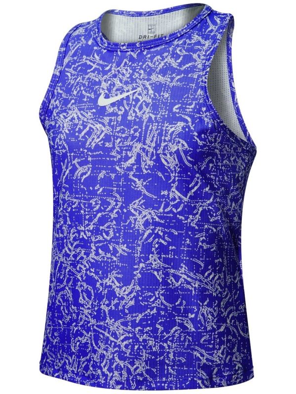 Nike Court Dri-Fit Victory Tank Printed G - concord/white