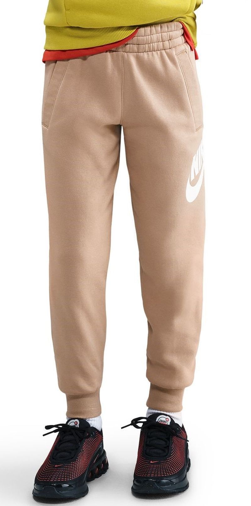 Nike Kids Club Fleece - hemp/white 