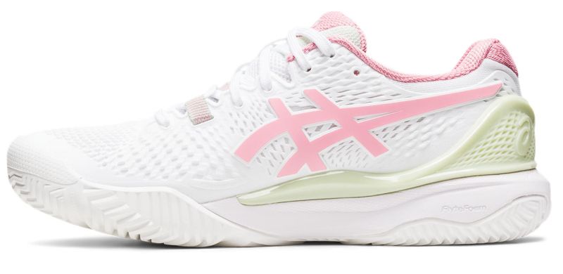 Asics Gel-Resolution 9 Padel - white/fruit punch