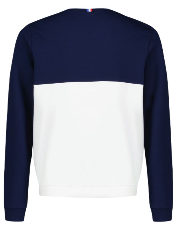 2310044_1 Le Coq Sportif TRI Crew Sweat N°1 SS23 - bleu nuit/new optical white