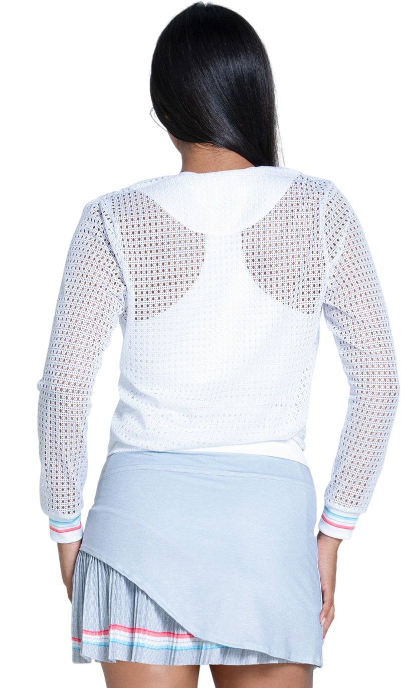 Lucky in Love Retro Revival Stripe Pullover - white Lucky in Love Retro Revival Stripe Pullover - white