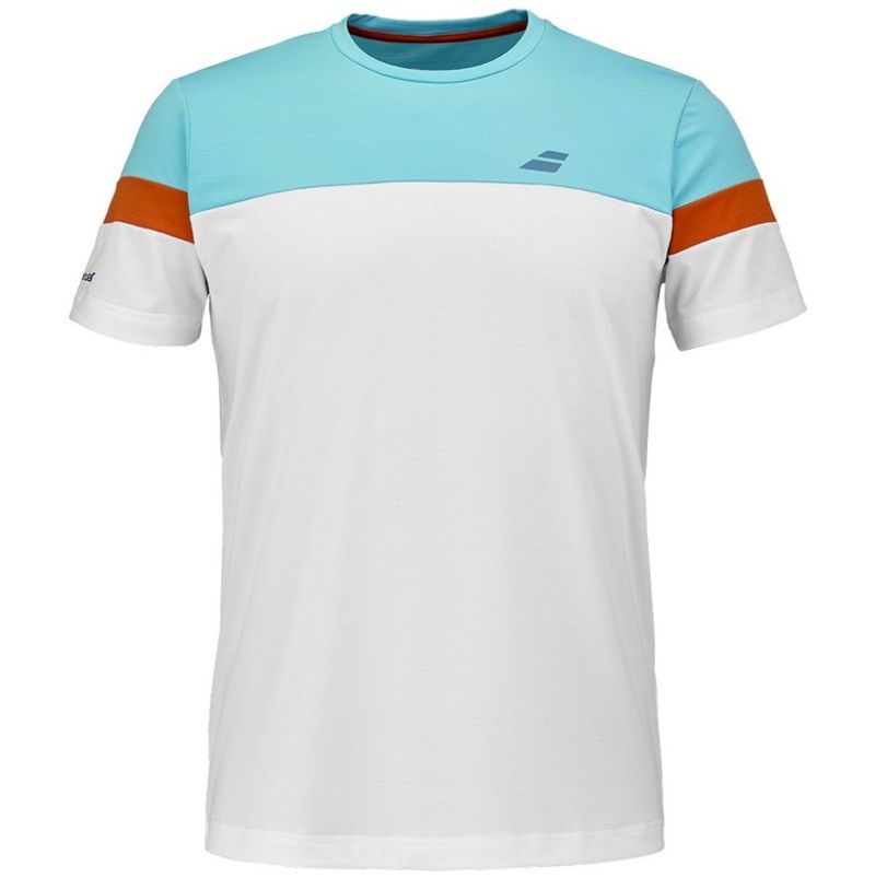 Babolat Padel Crew Neck - white/white Babolat Padel Crew Neck - white/white