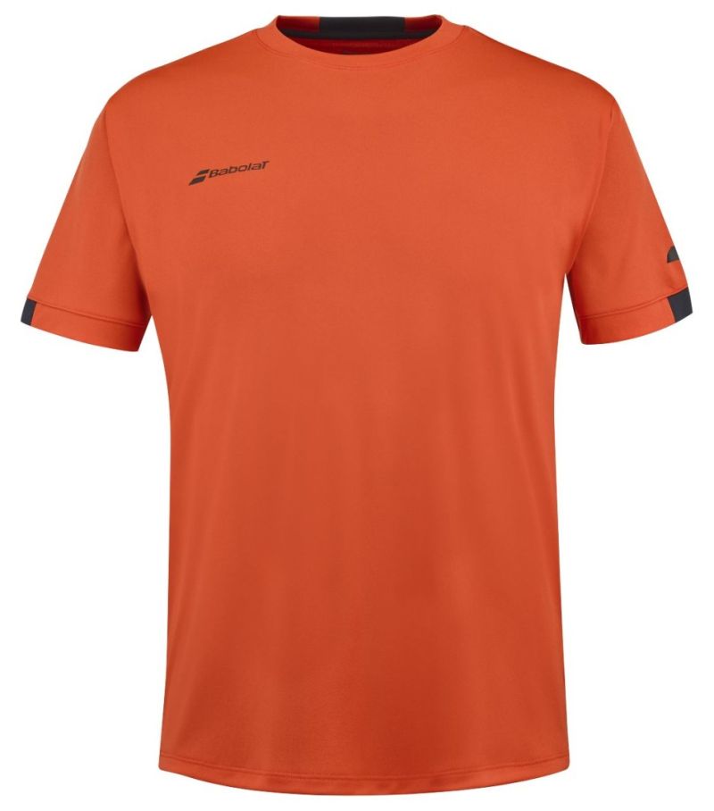 Babolat Play Crew Neck Tee Men - fiesta red Babolat Play Crew Neck Tee Men - fiesta red