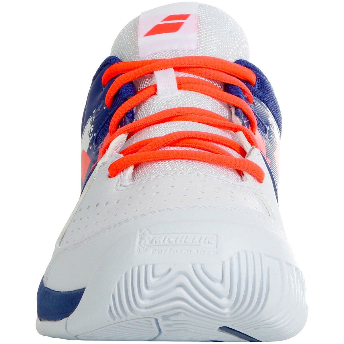 Babolat Pulsion All Court Junior - white/dazzling blue