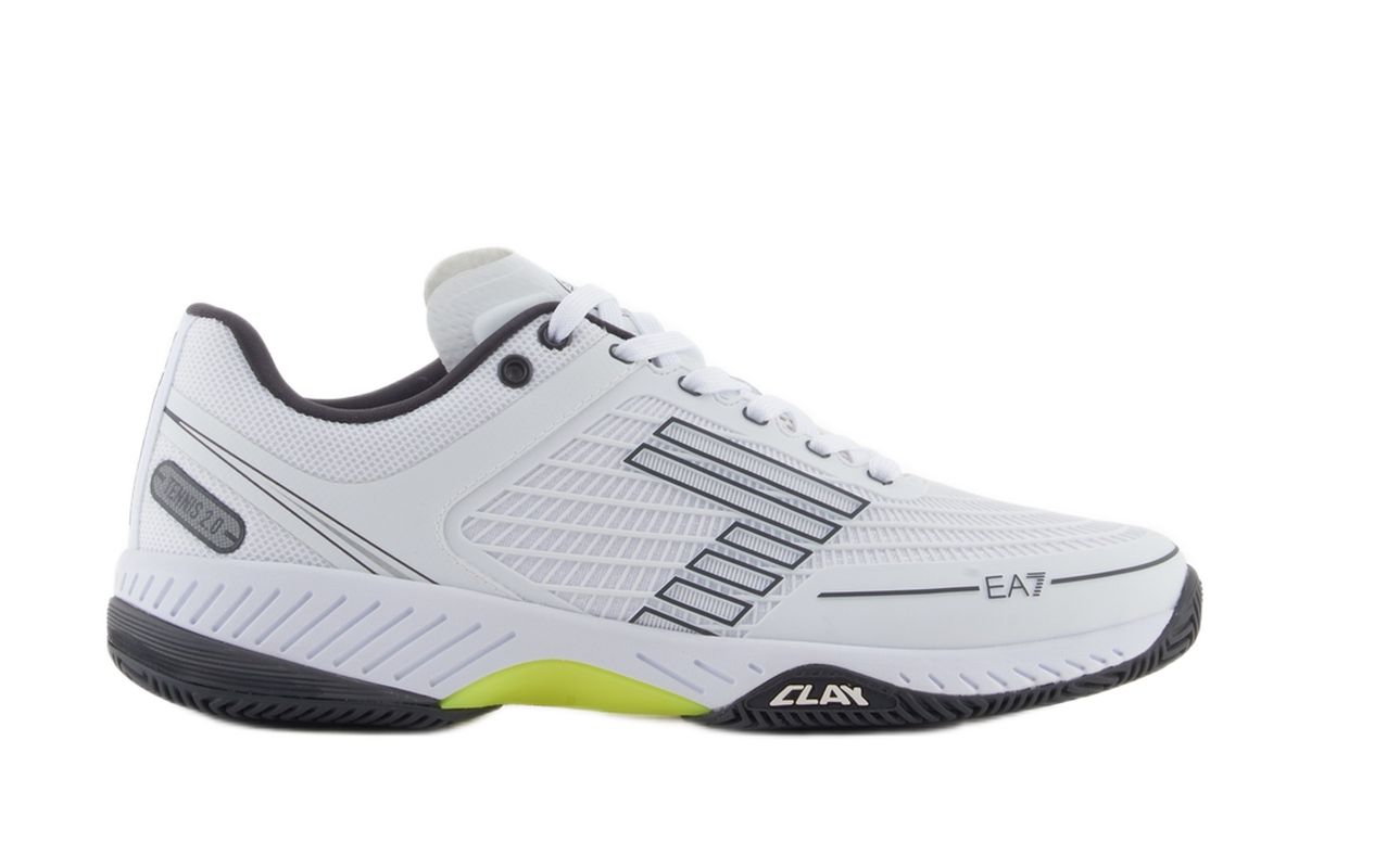 EA7 Unisex Woven Sneaker Clay - white/asphalt