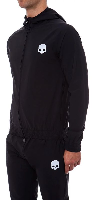 Hydrogen Tech FZ Sweatshirt Skull Man - black