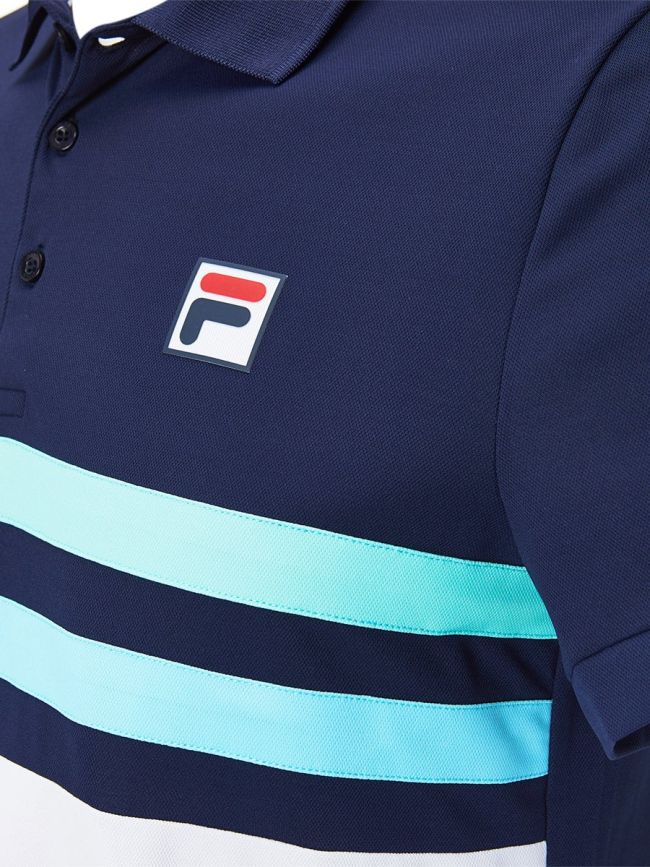 Fila Polo Nelio M - peacoat blue/white