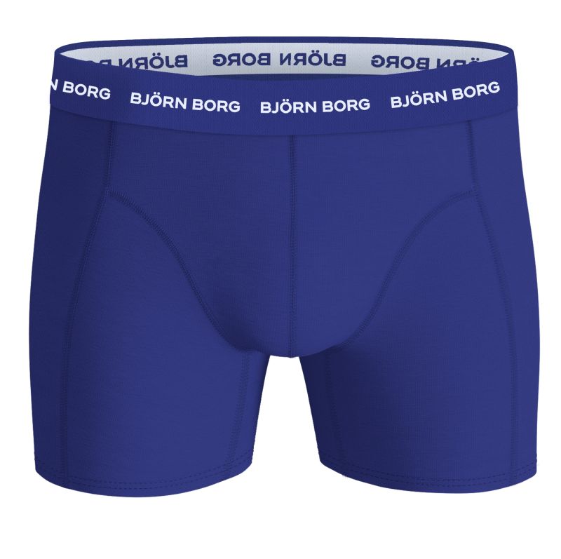 Björn Borg Cotton Stretch  3P - blue/print/black