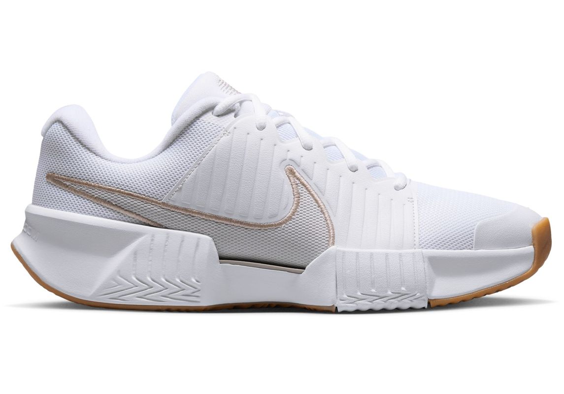 Męskie buty do padla Nike Zoom GP Challenge Pro Clay - white/light orewood brown/summit white/linien