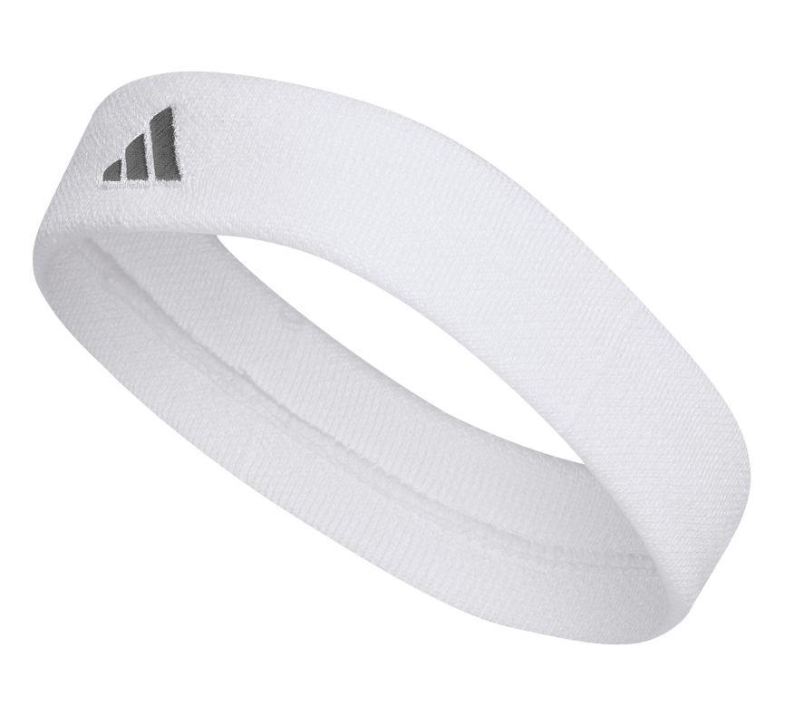 Adidas Tennis Headband - white/iron metallic Adidas Tennis Headband - white/iron metallic