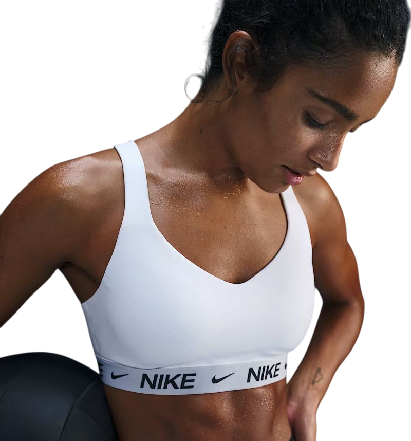Nike Indy With Strong Support Padded Adjustable Sports - white/stone mauve/black