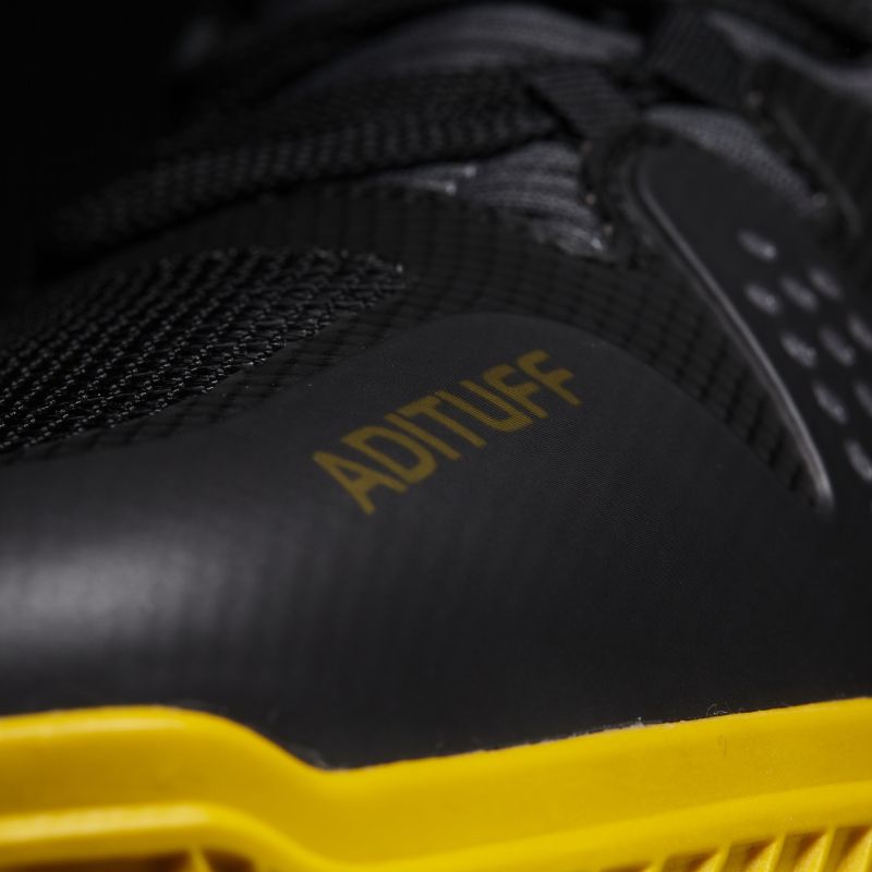  Adidas Adizero Ubersonic 2 Clay - core black/eqt yellow/grey five